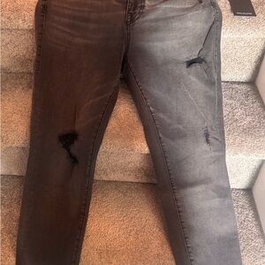 True Religion Gray Skinny Jeans